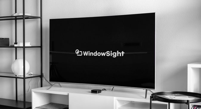 TV with the WindowSight App